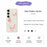 For Samsung Galaxy S25 FE Case Butterfly Pattern Printing Straight Edge TPU Phone Back Cover - Beige - 2