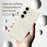 For Samsung Galaxy S25 FE Case Hollow Butterfly Pattern Printing Straight Edge TPU Phone Back Cover - Beige - 4