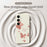 For Samsung Galaxy S25 FE Case Many Butterflies Pattern Printing Straight Edge TPU Phone Back Cover - Beige - 3