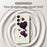 For Samsung Galaxy S25 FE Case Purple Love Pattern Printing Straight Edge TPU Phone Back Cover - Beige - 3