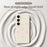 For Samsung Galaxy S25 FE Case Bows Pattern Printing Straight Edge TPU Phone Back Cover - Beige - 3