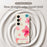 For Samsung Galaxy S25 FE Case Shell Flower Pattern Printing Straight Edge TPU Phone Back Cover - Beige - 3
