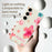 For Samsung Galaxy S25 FE Case Shell Flower Pattern Printing Straight Edge TPU Phone Back Cover - Beige - 4
