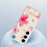 For Samsung Galaxy S25 FE Case Shell Flower Pattern Printing Straight Edge TPU Phone Back Cover - Beige - 5