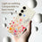 For Samsung Galaxy S25 FE Case Flower Branches Pattern Printing Straight Edge TPU Phone Back Cover - Beige - 4