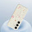 For Samsung Galaxy S25 FE Case Flower Pattern Printing Straight Edge TPU Phone Back Cover - Beige - 5