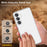 AMORUS For Samsung Galaxy S25+ / S24+ Case Soft TPU Hard PC Back Shockproof Phone Cover - Glitter Black - 5