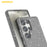 AMORUS For Samsung Galaxy S23 Ultra Case Soft TPU Hard PC Back Shockproof Phone Cover - Glitter Black - 4