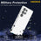 AMORUS For Samsung Galaxy S23 Ultra Case Soft TPU Hard PC Back Shockproof Phone Cover - Glitter Black - 6