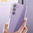 AMORUS For Samsung Galaxy S23 Case Soft TPU Hard PC Back Shockproof Phone Cover - Glitter Pink - 6