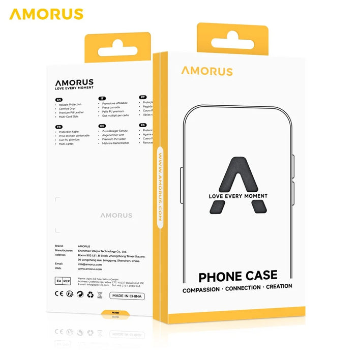 AMORUS For Samsung Galaxy S23 Case Soft TPU Hard PC Back Shockproof Phone Cover - Glitter Pink - 7