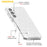 AMORUS For Samsung Galaxy S25 FE Case Soft TPU Hard PC Back Shockproof Phone Cover - Glitter White - 6