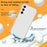 AMORUS For Samsung Galaxy A25 5G (Global) (161mm) Case Soft TPU Hard PC Back Shockproof Phone Cover - Clear White - 7