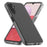 AMORUS For Samsung Galaxy A14 5G / 4G Case Soft TPU Hard PC Back Shockproof Phone Cover - Clear Black - 1