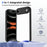 For iPhone Air Case Matte Skin Touch Clear PC + TPU Shockproof Phone Back Cover - Black - 2