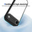For iPhone Air Case Matte Skin Touch Clear PC + TPU Shockproof Phone Back Cover - Black - 5