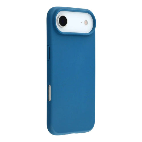 For iPhone Air Case Biodegradable Wheat Straw + TPU Matte Phone Cover - Blue - 1