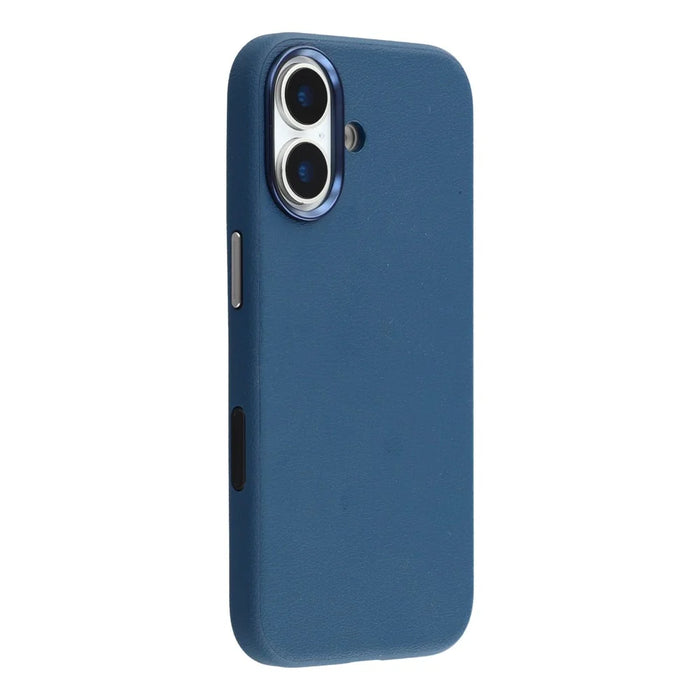 X-LEVEL For iPhone 17 Case Compatible with MagSafe PU Leather Hard PC Phone Cover - Blue - 1