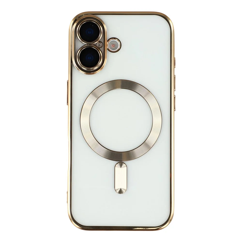 X-LEVEL For iPhone 17 Case Compatible with MagSafe Full Camera Protection TPU Phone Cover - Gold - 3