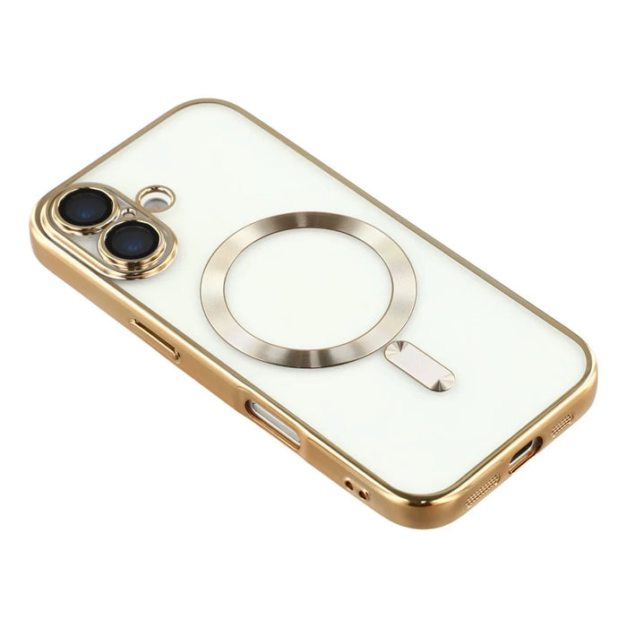 X-LEVEL For iPhone 17 Case Compatible with MagSafe Full Camera Protection TPU Phone Cover - Gold - 4