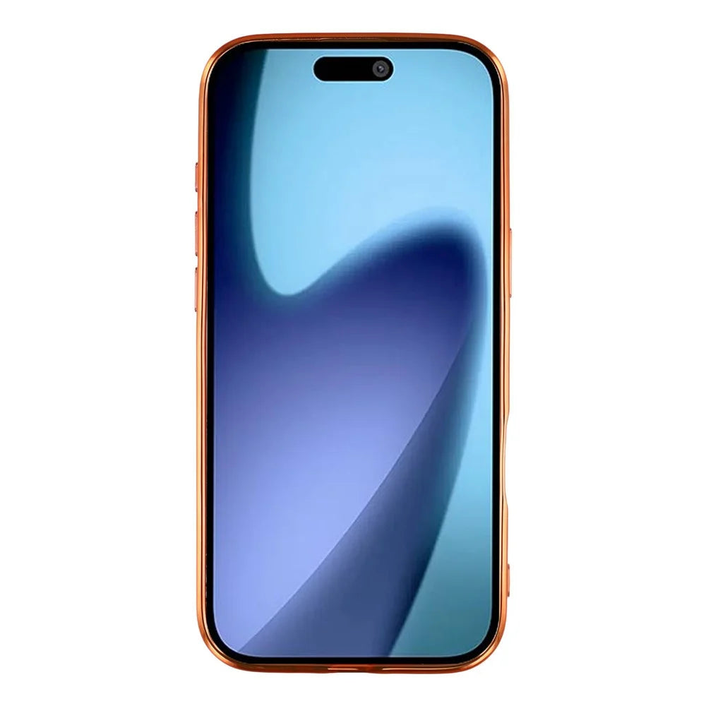 X-LEVEL For iPhone Air Case Compatible with MagSafe Full Camera Protection TPU Phone Cover - Orange - 2