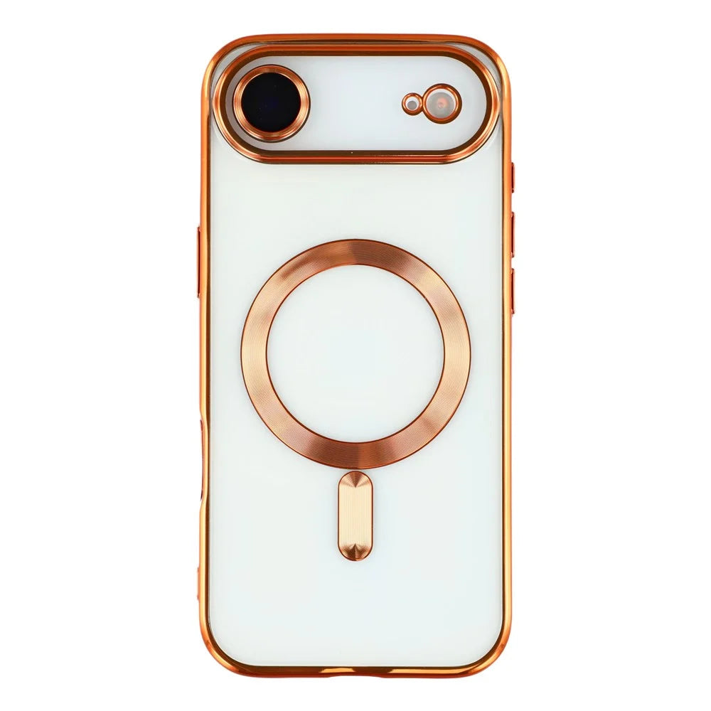 X-LEVEL For iPhone Air Case Compatible with MagSafe Full Camera Protection TPU Phone Cover - Orange - 3