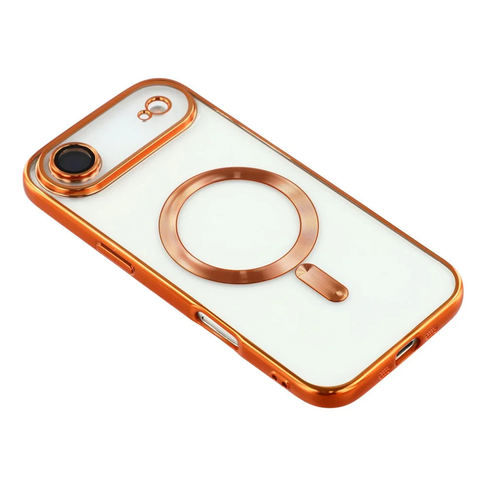 X-LEVEL For iPhone Air Case Compatible with MagSafe Full Camera Protection TPU Phone Cover - Orange - 4