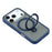 X-LEVEL For iPhone 17 Pro Max Case Metal Kickstand TPU PC Phone Back Cover - Blue - 6