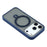 X-LEVEL For iPhone 17 Pro Max Case Metal Kickstand TPU PC Phone Back Cover - Blue - 7