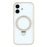 X-LEVEL For iPhone 17 Case Metal Kickstand TPU PC Phone Back Cover - Grey - 3