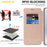 AMORUS For Samsung Galaxy S25 Edge Magnetic Case RFID Blocking Card Holder Leather Phone Cover - Pink - 3