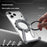 For iPhone 17 Pro Max Kickstand Case Compatible with MagSafe Z Shape Bumper Phone Cover - Black - 5