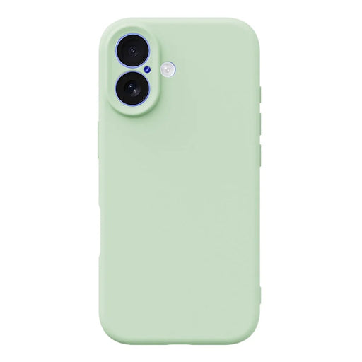 YCADEN For iPhone 17 Case Precise Cutouts TPU Phone Back Cover - Grass Green - 1