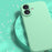 YCADEN For iPhone 17 Case Precise Cutouts TPU Phone Back Cover - Grass Green - 2