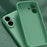 YCADEN For iPhone 17 Case Precise Cutouts TPU Phone Back Cover - Grass Green - 3
