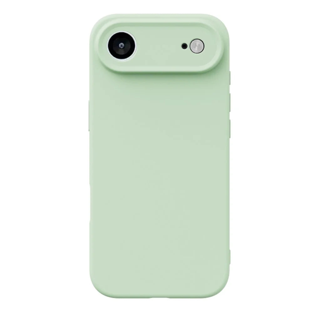 YCADEN For iPhone Air Case Precise Cutouts TPU Phone Back Cover - Grass Green - 1