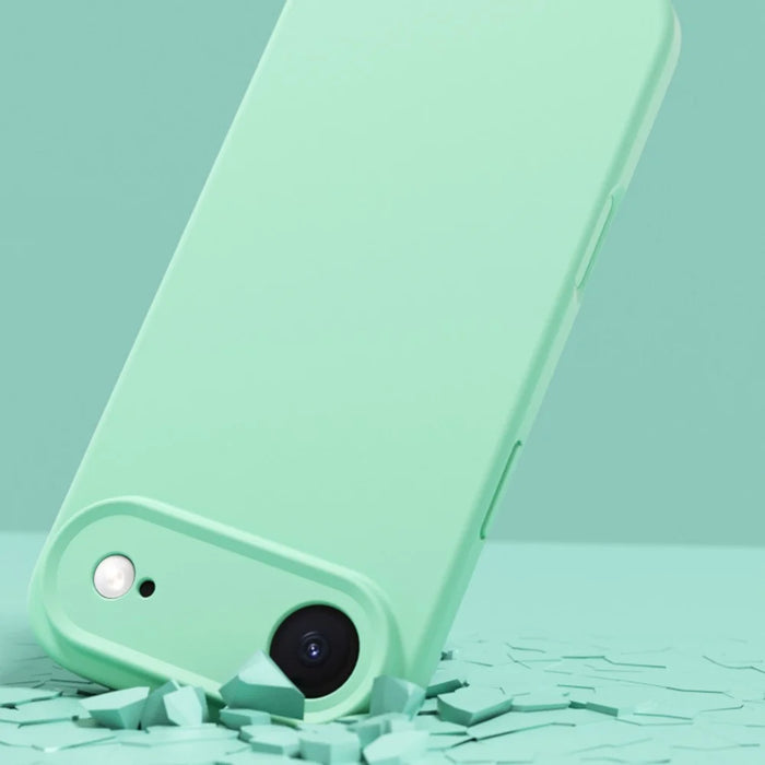 YCADEN For iPhone Air Case Precise Cutouts TPU Phone Back Cover - Grass Green - 5
