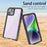 REDPEPPER PRO Series for iPhone 14 Plus IP68 Waterproof Anti-drop Transparent Phone Case Full Protection Smartphone Cover - 4