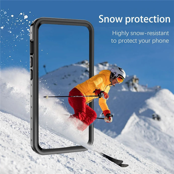 REDPEPPER PRO Series for iPhone 14 Plus IP68 Waterproof Anti-drop Transparent Phone Case Full Protection Smartphone Cover - 7