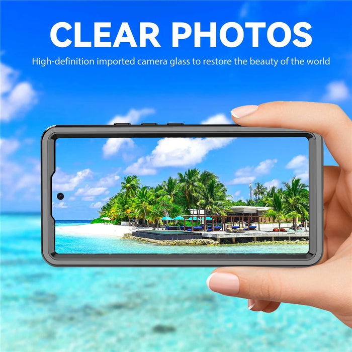 REDPEPPER For Google Pixel 6a IP68 Waterproof Phone Case Anti-drop Phone Back Cover - 6