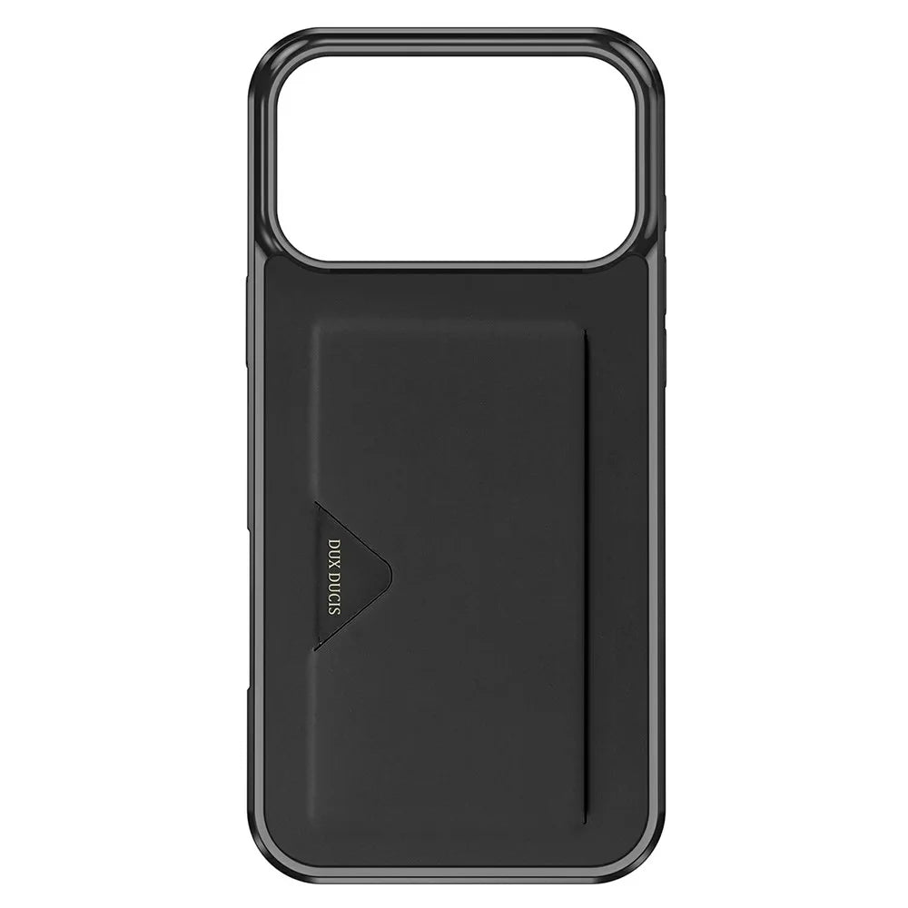 DUX DUCIS Pocard Series For iPhone 17 Pro Max Case Card Holder Leather + PC + TPU Phone Cover - 4