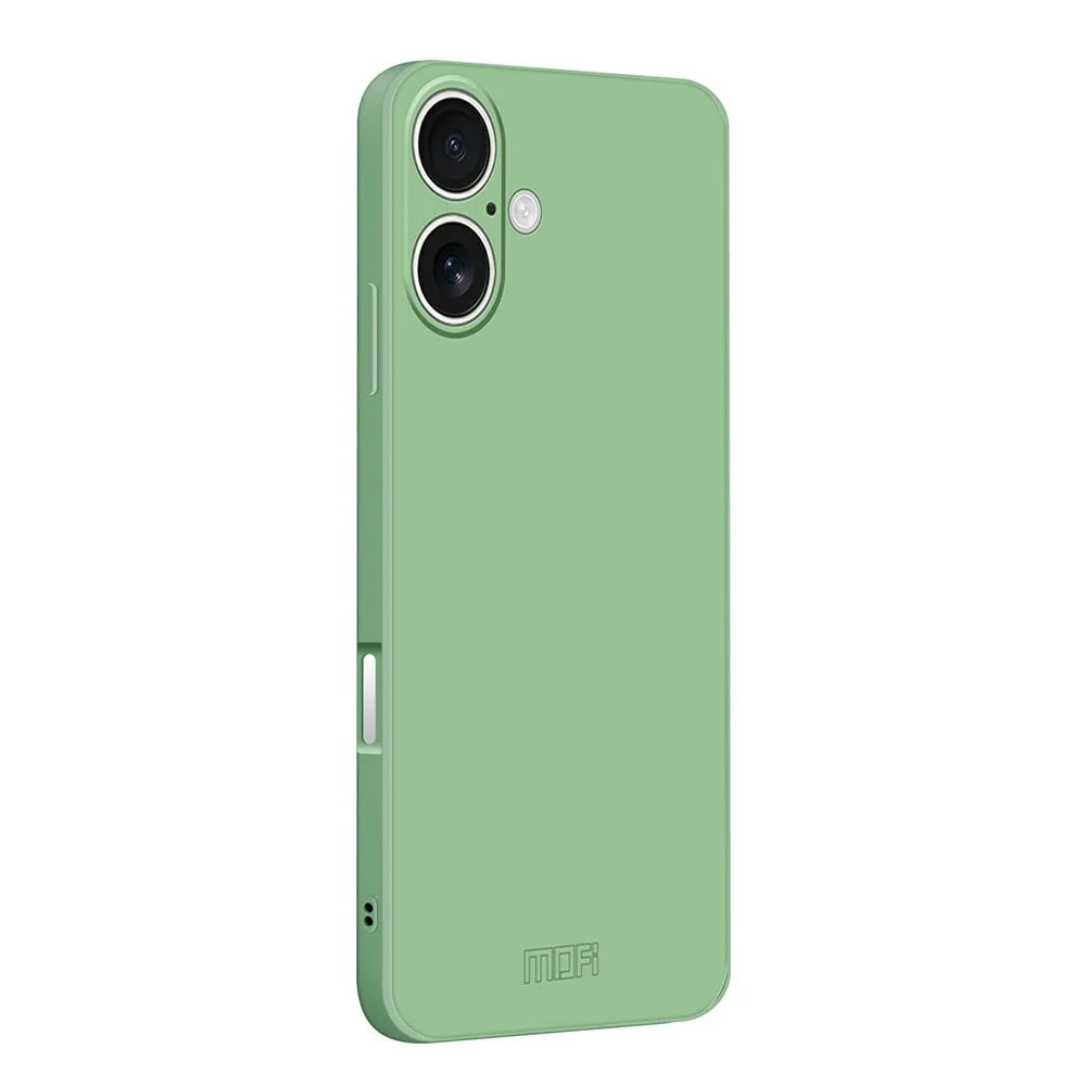 MOFI For iPhone 17 Case Skin Touch Soft TPU Protective Phone Cover - Green - 1