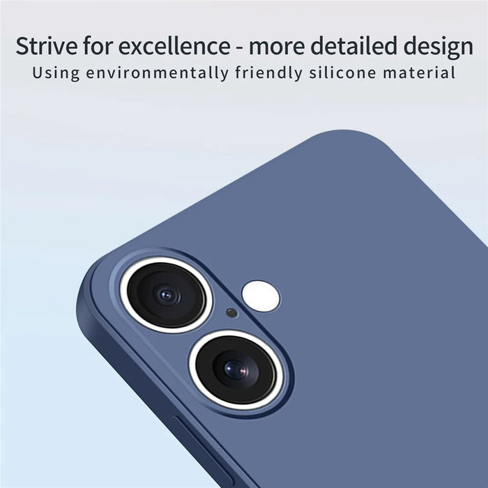 MOFI For iPhone 17 Case Skin Touch Soft TPU Protective Phone Cover - Green - 6