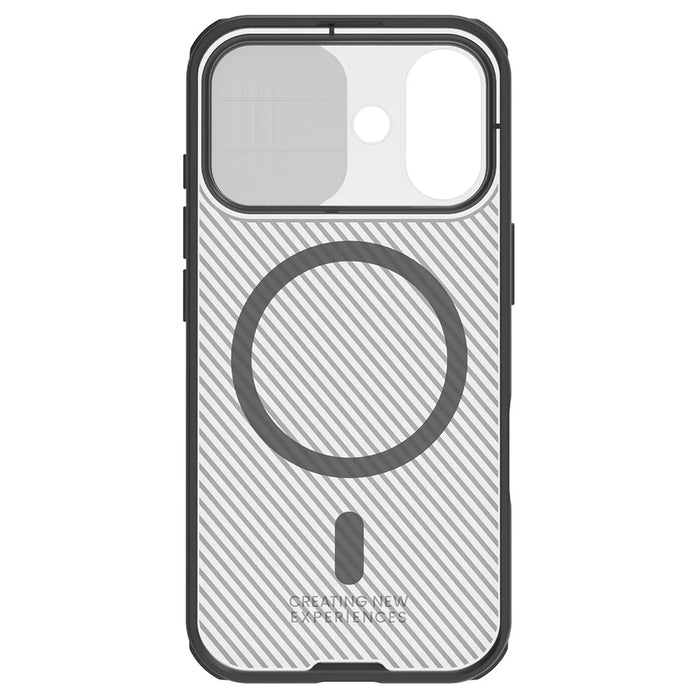 NILLKIN Camshield Pro Magnetic Series For iPhone 17 Case TPU + PC Clear Black Phone Cover with Camera Slider - 5