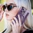 AMORUS For iPhone 13 Pro Max Case Compatible with MagSafe RFID Blocking Card Holder Leather Phone Cover - Dark Purple - 7