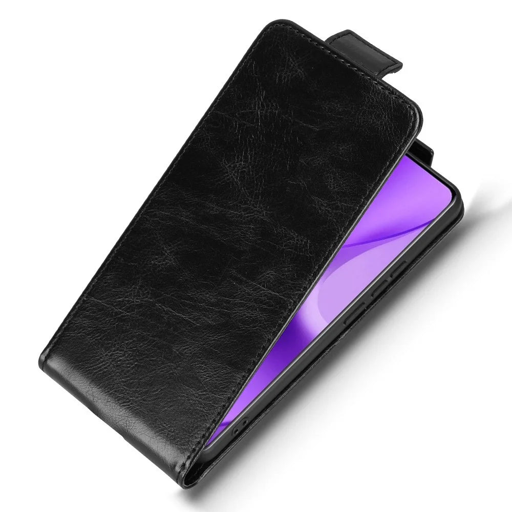 For Realme 15 Pro 5G  /  15 5G Stand Case Magnetic Clasp Vertical Flip Leather Phone Cover with Card Holder - Black - 4
