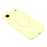 For iPhone Air Case Compatible with MagSafe Liquid Silicone + PC Phone Cover with Camera Touch Control Button - Light Yellow - 4