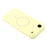 For iPhone Air Case Compatible with MagSafe Liquid Silicone + PC Phone Cover with Camera Touch Control Button - Light Yellow - 5