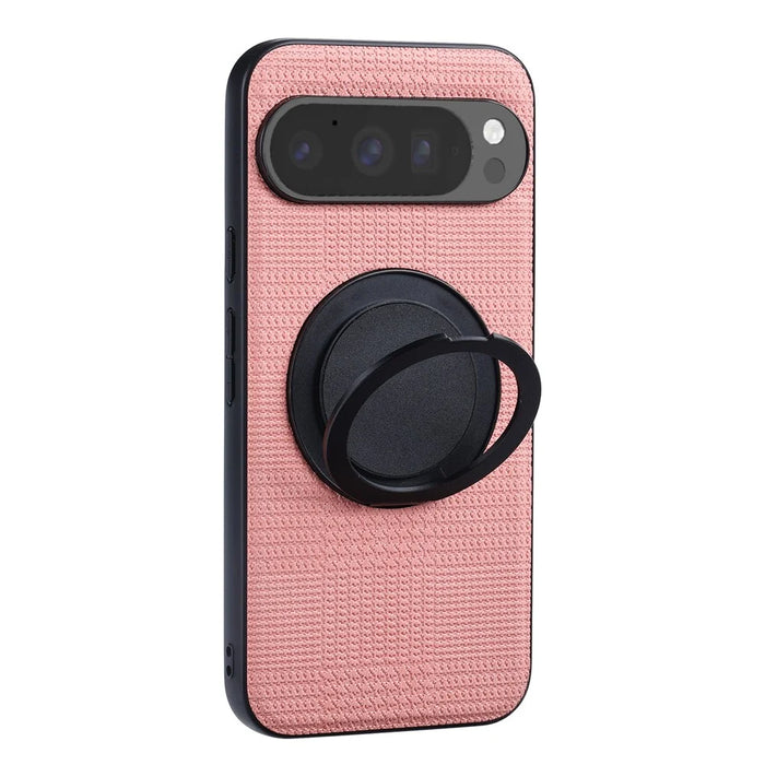 VILI D-THY Series for Google Pixel 10 Pro XL Case Kickstand PC + TPU Phone Cover with Hand Strap - Pink - 2