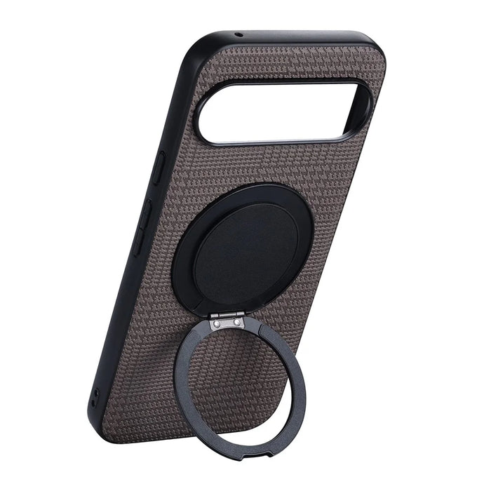 VILI D-THY Series for Google Pixel 10 / 10 Pro Case Kickstand PC + TPU Phone Cover with Hand Strap - Grey - 4